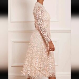 BHLDN Needle & Thread Midi Dress size US 8 $629